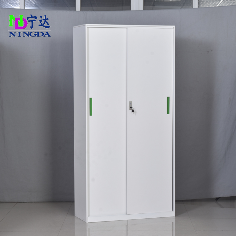 白色通移門(mén)文件柜