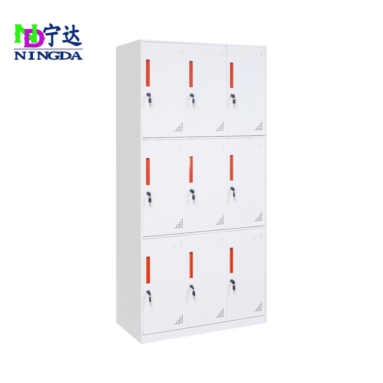 白色拆裝九門(mén)衣柜